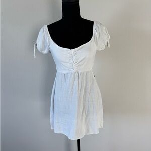 Altar'd State Mini White Cut Out Dress Size Small